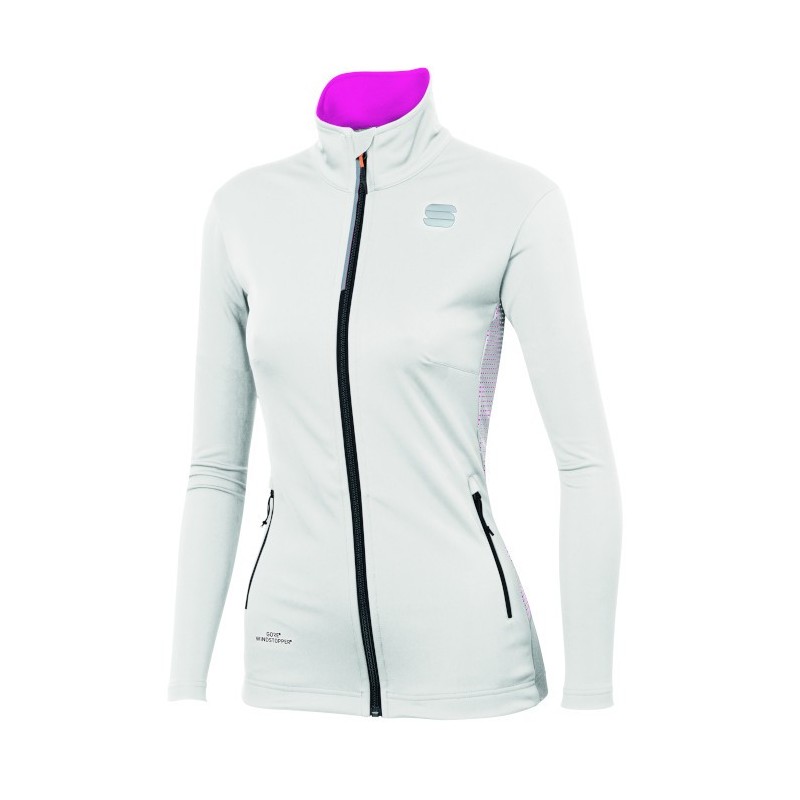 Kvinner jakke Sportful Squadra WS W Jacket hvit Kvinner jakke Sportful Squadra WS W Jacket hvit
